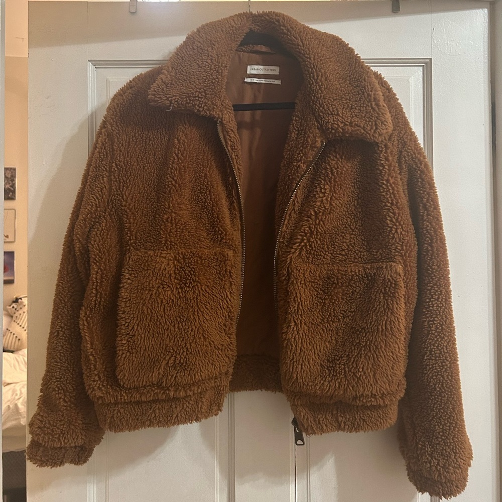 Tan Sherpa jacket